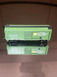 Vintage N Scale 40' BOX CAR BCOL 4238 BRITISH COLUMBIA RAILWAY RWY ! - Imagen 1 de 9