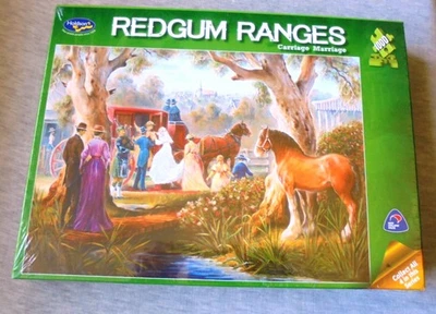 Redgum Rangers - Carriage Marriage  by Almar Zaadstra - 1000 Piece Jigsaw - New - image 1 of 4