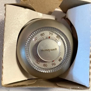NUEVO Termostato redondo de calefacción y refrigeración Honeywell T87F 2873 con placa base - Imagen 1 de 11