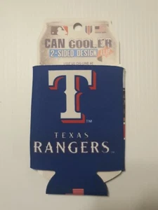 TEXAS RANGERS KOOZIE DOSENKÜHLER NEU DOPPELSEITIG FLACH FALTBAR - Bild 1 von 2