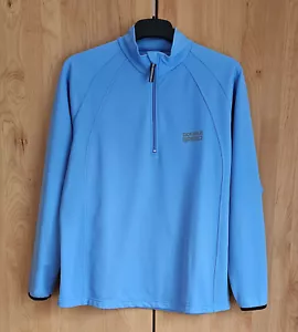 Damen Sportshirt Laufshirt Langarm-Shirt ~ von Double Speed ~ Gr. L ~ hellblau - Bild 1 von 2