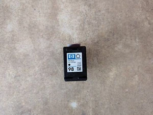 GENUINE HP 98 BLACK C9364W INKJET PRINT CARTRIDGE C1-1(31) - Picture 1 of 6