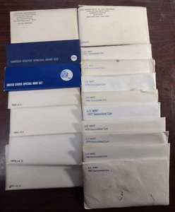UNITED STATES SPECIAL MINT SETS (17 SETS) 1965-1981 COLLECTOR COINS NEW LOT - Picture 1 of 10