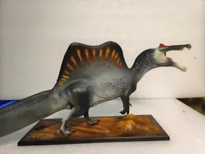 Spinosauro vita mesozoica scala 1/35 dipinto ver PVC figure modello L57CM (22,5 pollici) - Foto 1 di 6