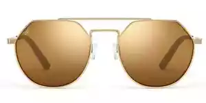 SERENGETI SUNGLASSES SHELBY 533001 SHINY ROSE GOLD POLARIZED DRIVERS ITALY - Picture 1 of 4