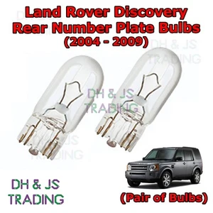For Land Rover Discovery Rear Number Plate Bulbs Reg Bulb Light Lights (04-09) - Picture 1 of 1