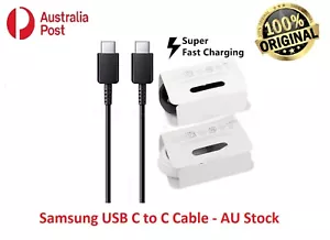 Genuine Original Samsung Super fast charging USB C to C Cable (1M) - Picture 1 of 3