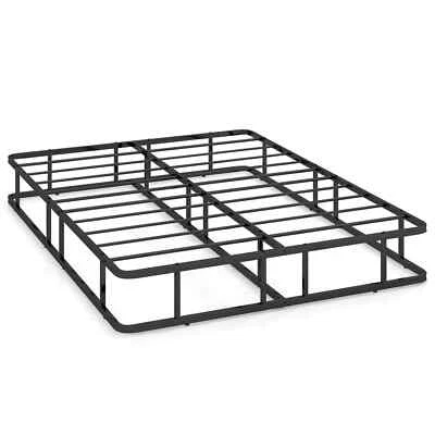 COSTWAY King Size Bed Frame Metal Mattress Foundation Platform Bed Frame