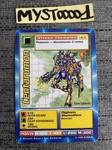 Carte Digimon Centarumon Jd-17 1ere Édition Francais Bandai 1999 Occasion - Picture 1 of 5