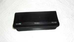 La Regale Satin Clutch Perlen Abend Handtasche schwarz / TOP ZUSTAND - Bild 1 von 5