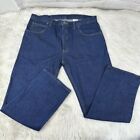 Key Men’s Straight Leg Relaxed Fit Blue Jeans W38/L30