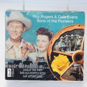 Roy Rogers and Dale Evans 3 CD Sons Of The Pioneers Box Set NEW FACTORY SEALED - Picture 1 of 4