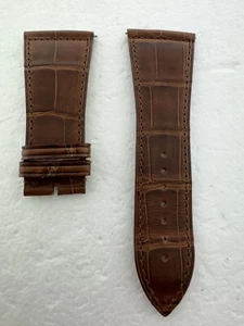Original OEM Franck Muller 30 mm x 22 mm dunkelbraun matt Leder Uhrenarmband - Bild 1 von 11