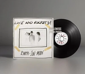 Love And Rockets - Earth, Sun, Moon 12” Vinyl, Album, LP, New & Sealed - Picture 1 of 4