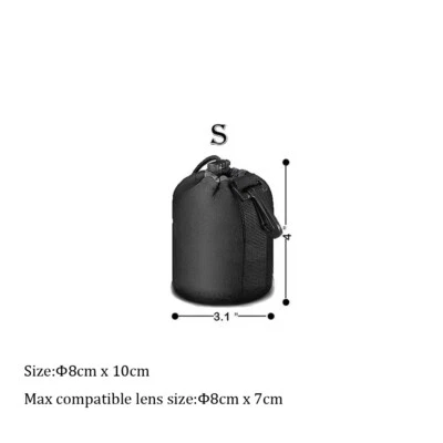 Neoprene Waterproof Soft DSLR SLR Camera Lens Bag Pouch Case Protective Cover - Image 1 of 4