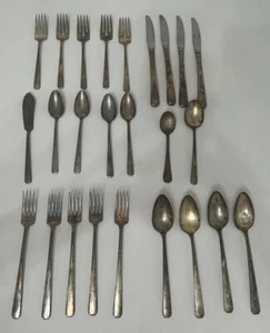 Vintage 24 Teile 1881 Rogers Oneida Silberbesteck - Bild 1 von 18