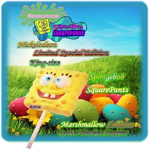 Nickelodeon LimitedSpecial Edition King-Size Spongebob SquarePants Marshmallow🍭 - Picture 1 of 5