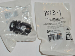 NIB qty. 11 Hubbell P050NBKA 1/2x1/2" Flexible Liquid Tight Conduit Connector