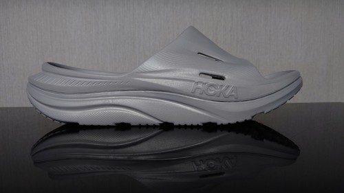 HOKA ONE ONE HOKA ORA Recovery Slide uomo GRIGIO GRIGIO taglia 12