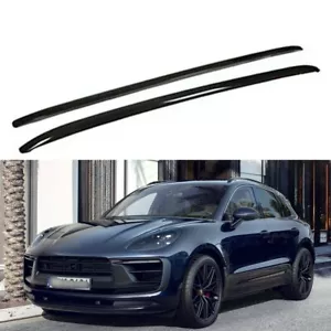 2PCS Roof Rack Rails Fits For Macan S Turbo 2014-2024 Cross Bar Roof Bars - Picture 1 of 8