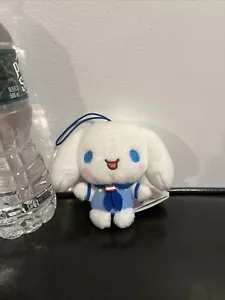 Sanrio Cinnamoroll Sailor Plush Bag Charm - Picture 1 of 3