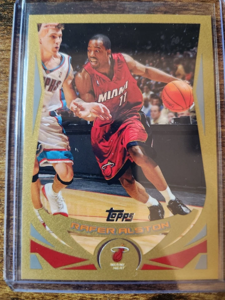 2003-04 Topps Rafer Alston Gold 95/99 SSP #125 Miami Heat Foto 1 de 2