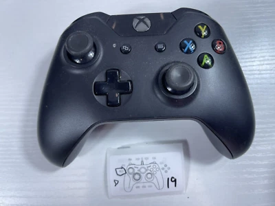  Xbox One Controller Black Model 1537 for Parts or Repair 19 - Image 1 of 4