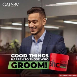 Gatsby Neat & Arrange Styling Hair Cream 250gm for Hard Setting - Picture 1 of 3