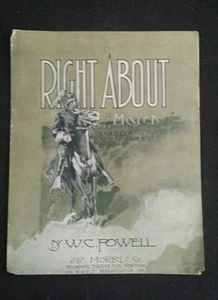 Right About ~ Noten ~1909~ komplett ~ abgelöster Einband - Bild 1 von 5