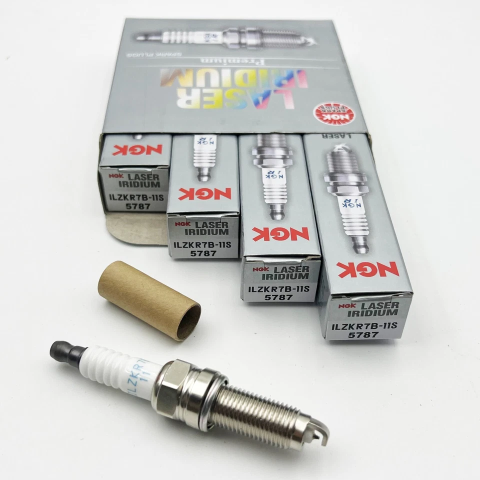 4 pc NGK 5787 ILZKR7B-11S Laser Iridium Spark Plugs for YR6SII330X - Bild 1 von 1