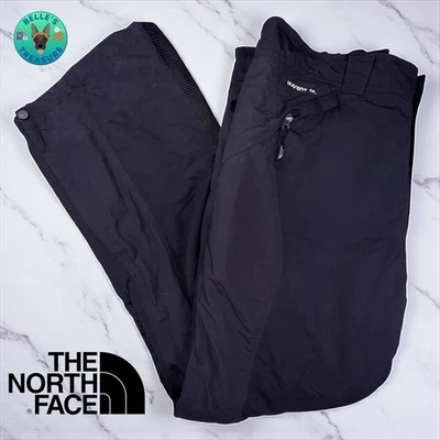 Pantalones de esquí para nieve The North Face XL negros HyVent DL forrados de lana aislados Foto 1 de 4