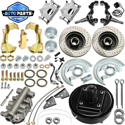 New disc brake conversion kit for 1964-1972 General Motors A/F/X series models Foto 1 de 4