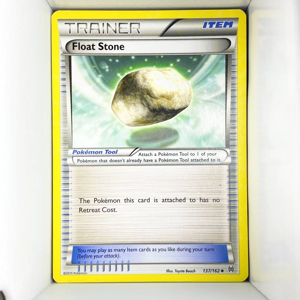 Float Stone (Trainer) 137/162, XY - BREAKthrough, English - Image 1 of 1
