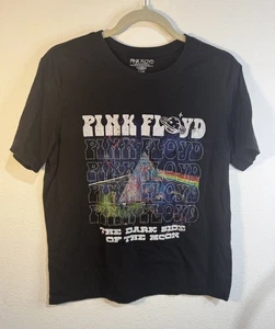 Pink Floyd Shirt Damen Small (4-6) schwarz The Dark Side Of The Moon Band Tee - Bild 1 von 3