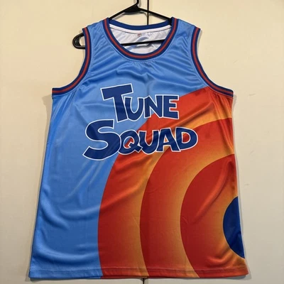 Camiseta deportiva de baloncesto Space Jam de equipo de afinación mediana para hombre nueva sin etiquetas Foto 1 de 4
