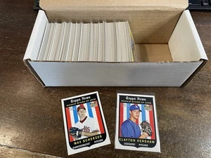 2008 Topps Heritage High Number Near Complete Set 503/520 W/ Kershaw RC Scherzer - Picture 1 of 3
