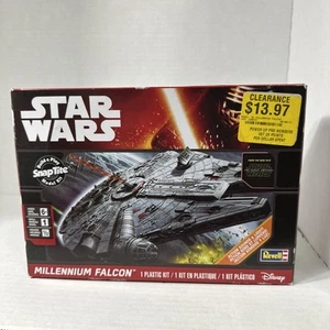 Star Wars Millennium Falcon Model Plastic Kit by Revell Snaptite Disney Sealed - Picture 1 of 4