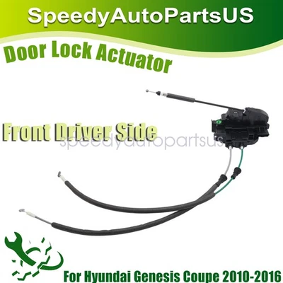 Nuevo actuador de bloqueo de puerta del lado del conductor delantero para Hyundai Genesis Coupé 2010-2016 Foto 1 de 4