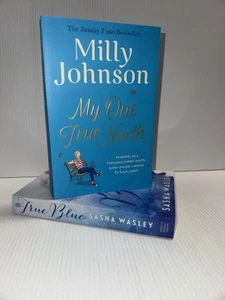 2 Chick Lit Romance Paperbacks - My One True North Milly Johnson + True Blue - Picture 1 of 18