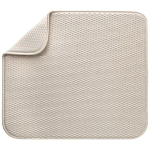 Dish Drying Mat Absorbent Microfiber Kitchen Counter Mat Dish Drying Pad For Dis - Picture 1 of 8