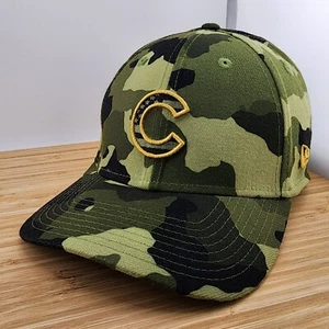 Chicago Cubs Fitted Hat, Armed Forces Day, Military Cap, New Era 3930, Size L/XL - Picture 1 of 10