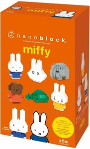 JAPÓN Kawada Nanoblock NBMC_27S Miffy CAJA 1 CAJA 6 piezas con pista - Imagen 1 de 3