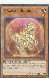 YUGIOH CARD 1 X MAGICAL HOUND ETCO-EN039 1ST EDITION - Picture 1 of 1