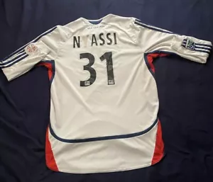 Sainey Nyassi New England Revolution Jersey MLS Long Sleeve Issued / Game Worn? - Picture 1 of 13