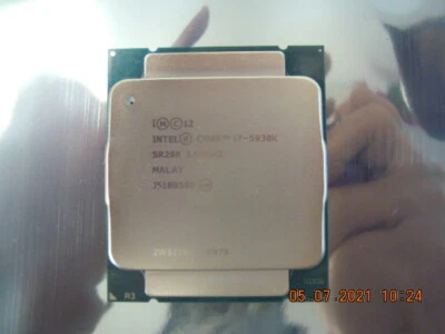 Intel Core i7-5930K 3.5GHz 6-Core SR20R LGA2011-3 CPU Processor *Tested - Image 1 of 4