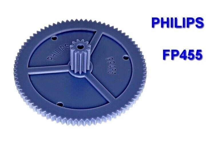 REPLACEMENT GRAMOPHONE GEAR 80x11 tooth fo PHILIPS FP455 System Linear Turntable - Image 1 of 1