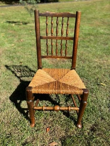 19th Century Beech Spindleback Chair--Shipping Available - Picture 1 of 8