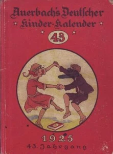 Auerbachs deutscher Kinderkalender 1925 - Bild 1 von 1