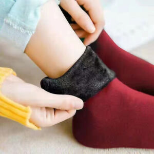 Women Wool Socks Winter Warm Snow Socks Floor Fleece Sock Bed Sock Thick