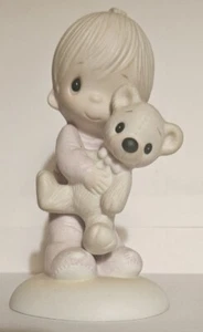 Jonathan & David (Precious Moments) Figurine. "Jesus Loves Me" (E-1372B) 1st 21 - Picture 1 of 4
